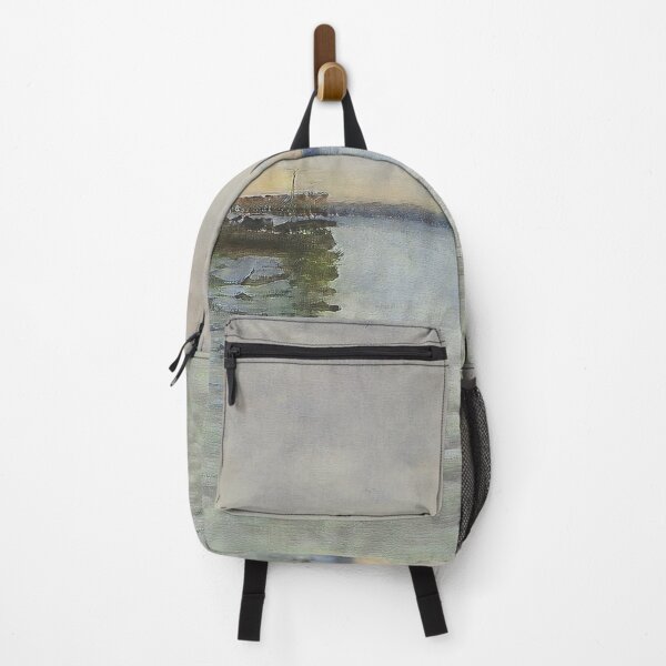 Item preview, Boat on a Lake designed and sold by aigallery-io.