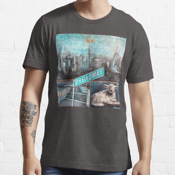 the lamb lies down on broadway t shirt