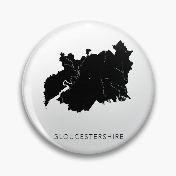 Item preview, Map of Gloucestershire UK designed and sold by By-Danni-Marie.