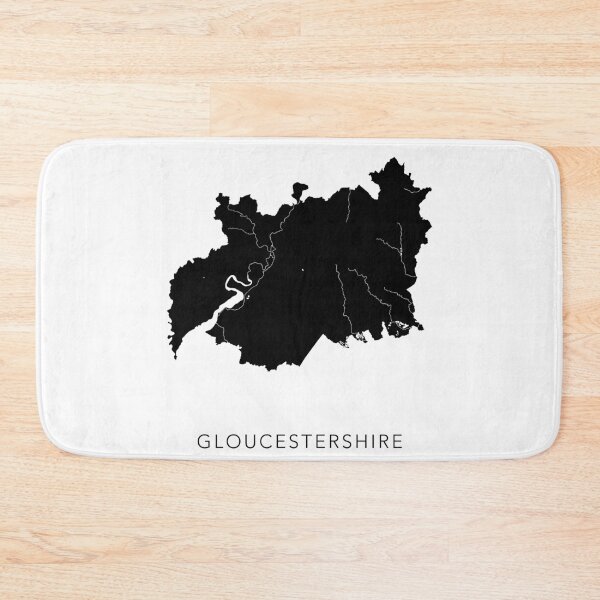 Item preview, Map of Gloucestershire UK designed and sold by By-Danni-Marie.