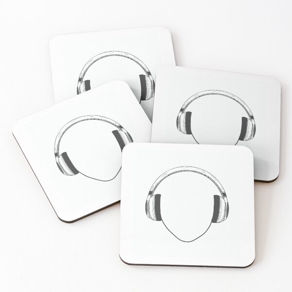 Item preview, Face with headphone designed and sold by Marianne1108.