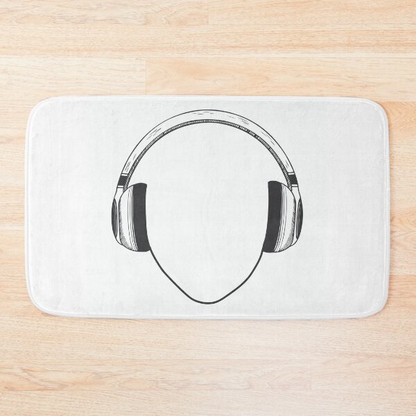 Item preview, Face with headphone designed and sold by Marianne1108.
