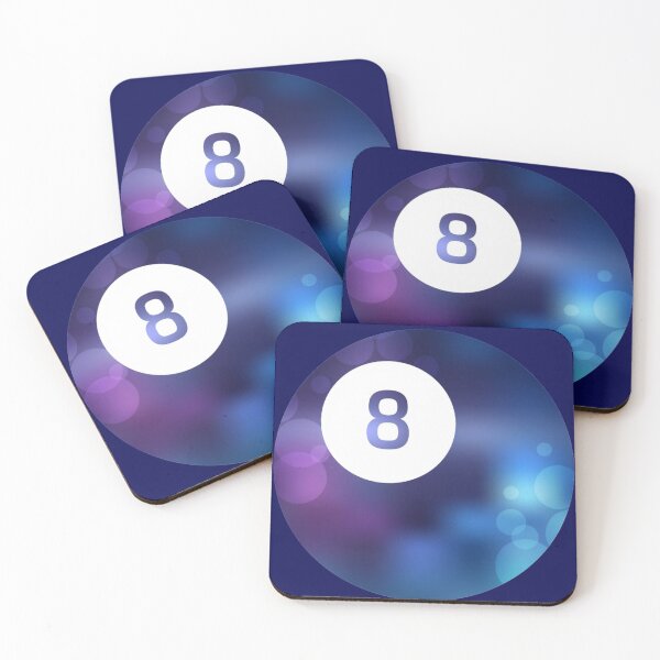 Item preview, Lucky 8 Ball - Blue/Purple designed and sold by RyanLJ.