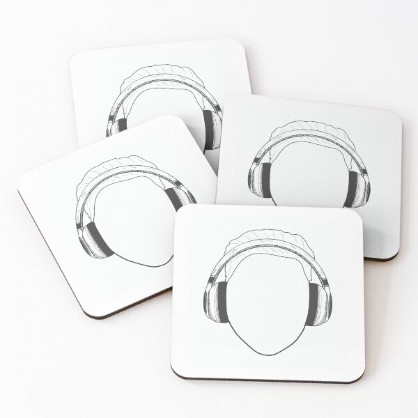 Item preview, Man with headphone designed and sold by Marianne1108.