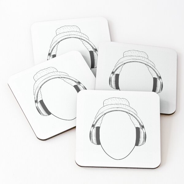 Item preview, Woman with headphone designed and sold by Marianne1108.