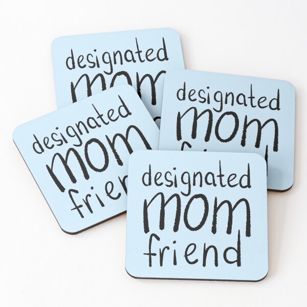 Item preview, Designated mom friend (black & blue version) designed and sold by meg-dl.