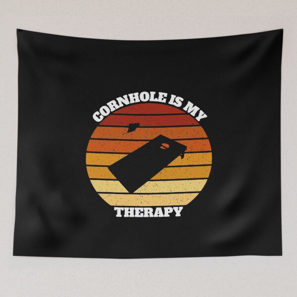 Item preview, Funny Cornhole Is My Therapy designed and sold by Salvadax.