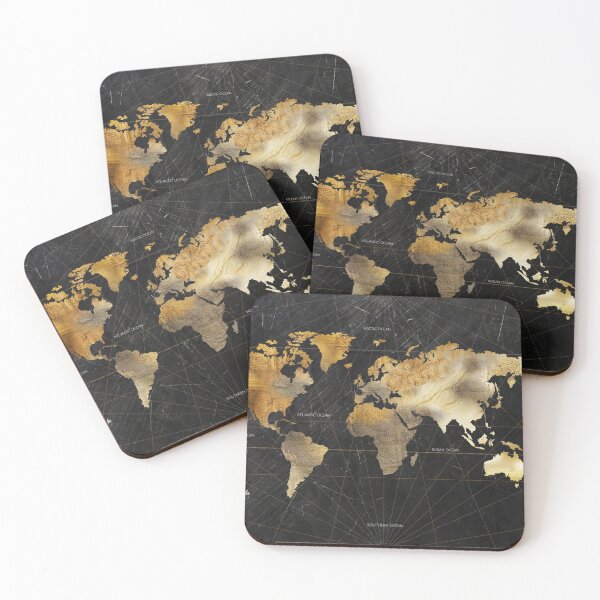 Item preview, world travel map designed and sold by Arctic frame studio.