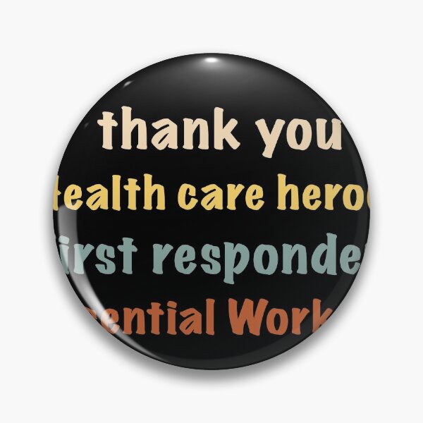 Item preview, thank you, Health care heroes, first responders, Essential Workers designed and sold by Yanbus.
