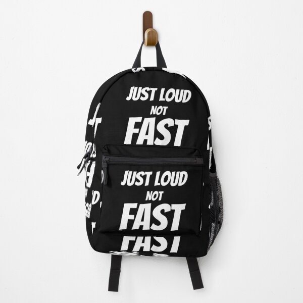 Item preview, Just Loud Not Fast designed and sold by HasnaanMohsin.