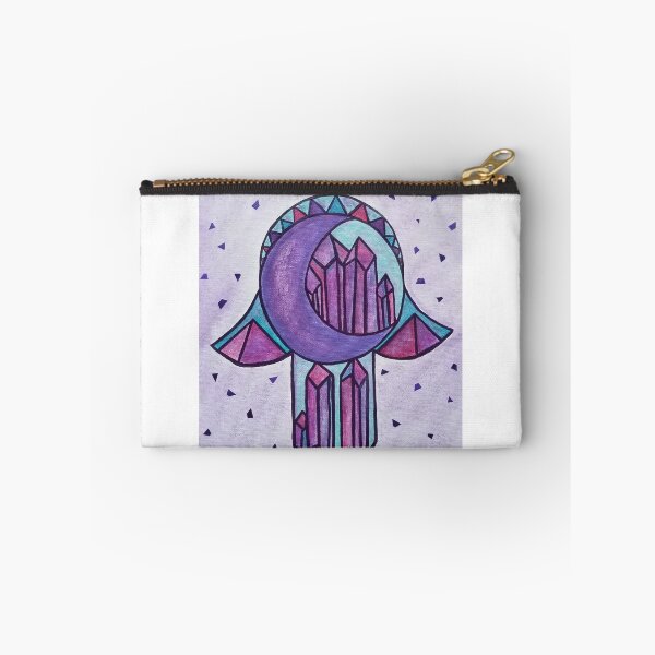 Item preview, Amethyst Moon Hamsa by Harriette Knight designed and sold by harrietteknight.
