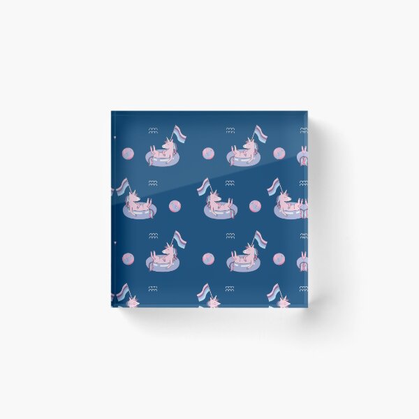 Item preview, Floatie with a unicorn and a beach ball while wave bathing in the water designed and sold by TrueType.