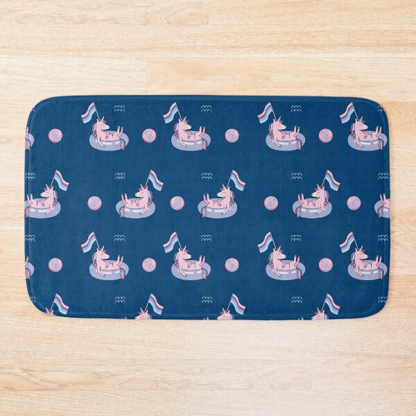 Item preview, Floatie with a unicorn and a beach ball while wave bathing in the water designed and sold by TrueType.