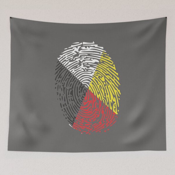 Item preview, Native American - Medicine Wheel fingerprint designed and sold by nativeStor.