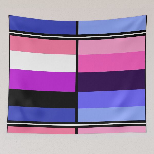 Item preview, Omni- + Genderfluid Flag designed and sold by  NamelessMeowMeow.