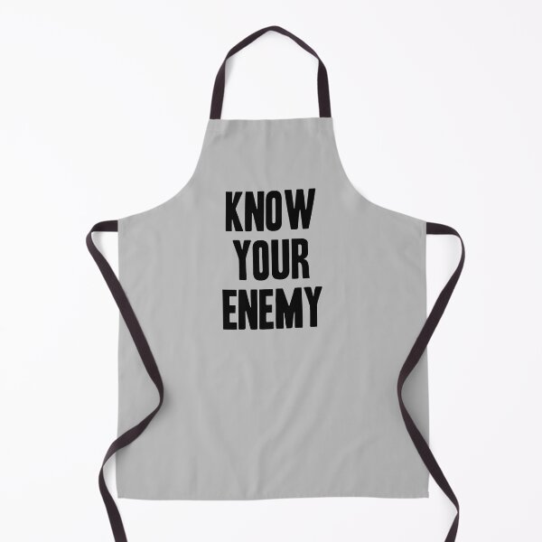Item preview, Know Your Enemy, black designed and sold by perezzzoso.