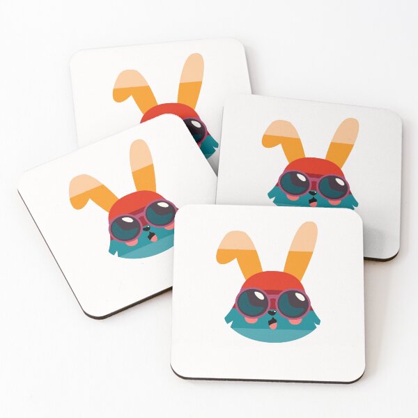 Item preview, Retro Bunny with glasses  - Cute rabbit in glasses designed and sold by Salahboulehoual.