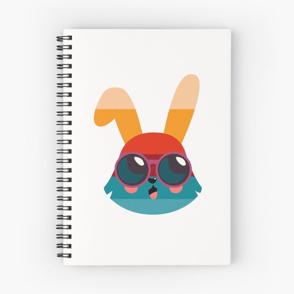 Item preview, Retro Bunny with glasses  - Cute rabbit in glasses designed and sold by Salahboulehoual.