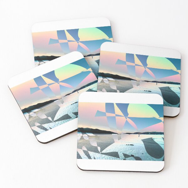 Item preview, Rainbow Silver Sands - Scottish Beach  designed and sold by K Strachan.
