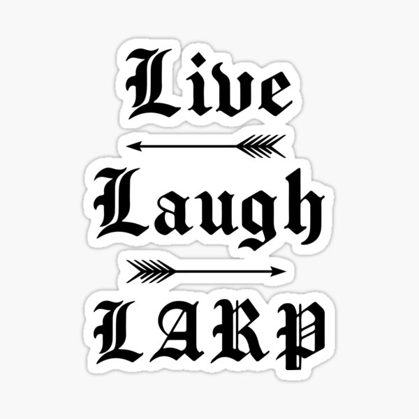 Artikel-Vorschau von Live Lachen Larp, designt und verkauft von RYUKEN.