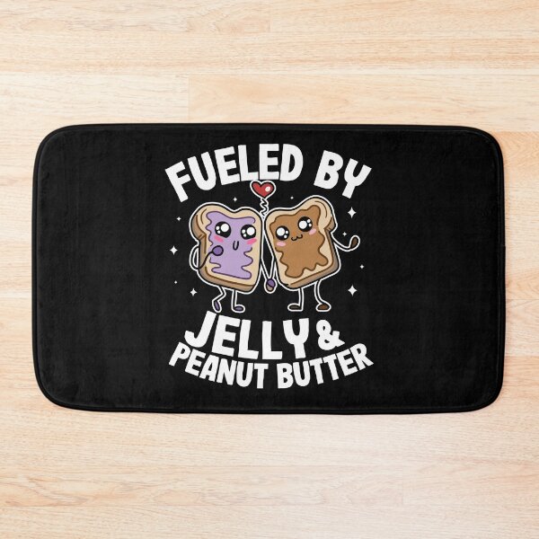 Item preview, Fueled By Jelly & Peanut Butter Lovers Funny Kawaii designed and sold by Stronzi.