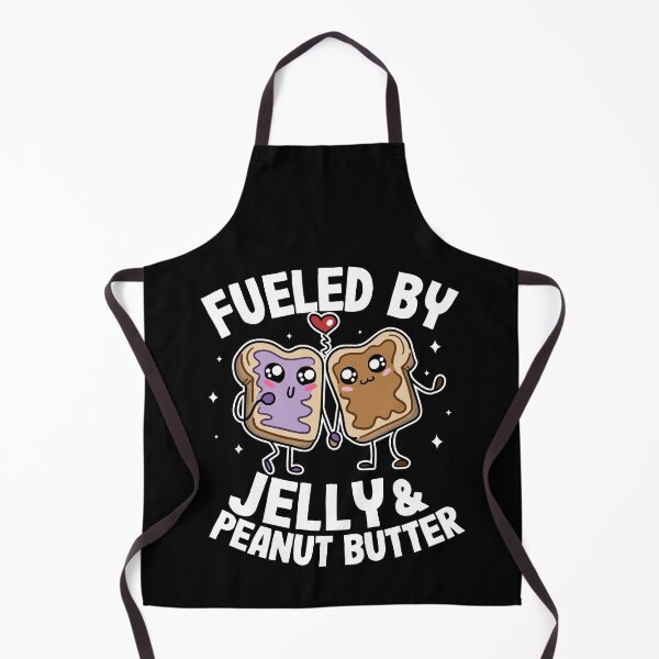 Item preview, Fueled By Jelly & Peanut Butter Lovers Funny Kawaii designed and sold by Stronzi.
