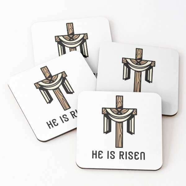 Item preview, He is Risen Vector Cross designed and sold by OraitoShop.