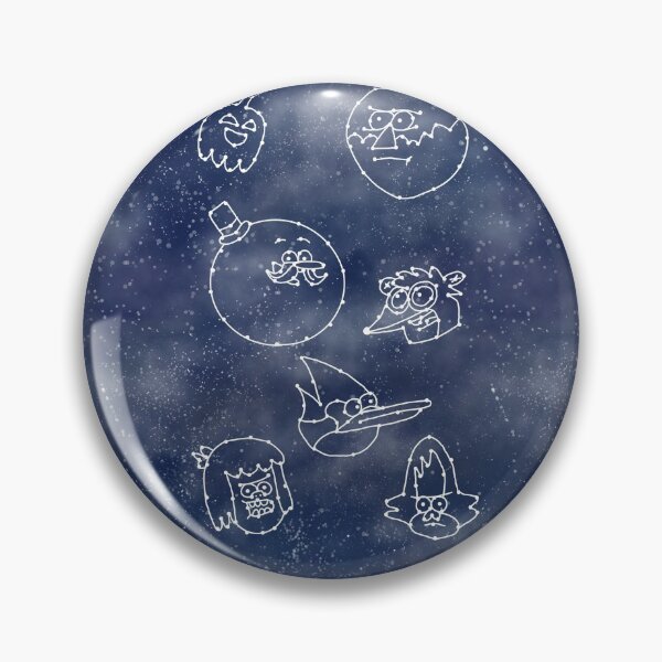 Item preview, Constellation Regular Show Characters designed and sold by RoserinArt.