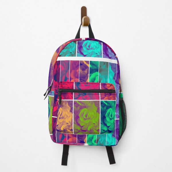 Item preview, Rainbow Flower Quilt designed and sold by Designs By YL.