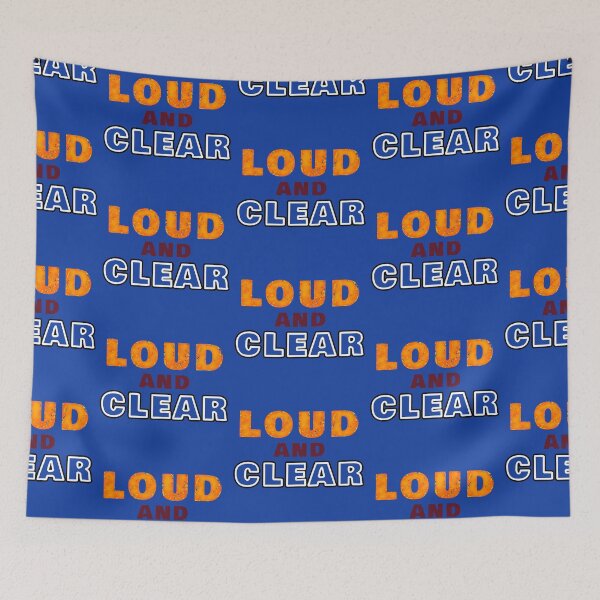 Item preview, LOUD AND CLEAR designed and sold by Gnfree.