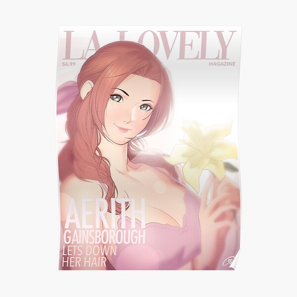 La Lovely - Aerith Gainsborough Cover 1 Poster