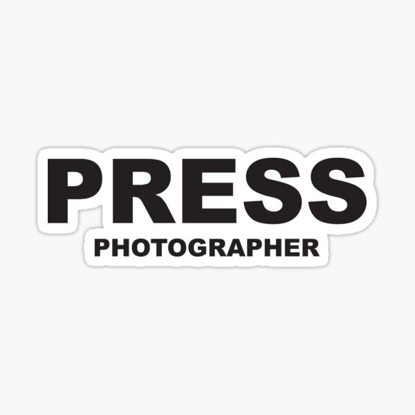 Item preview, Press Photographer designed and sold by VincenzoIzzo.