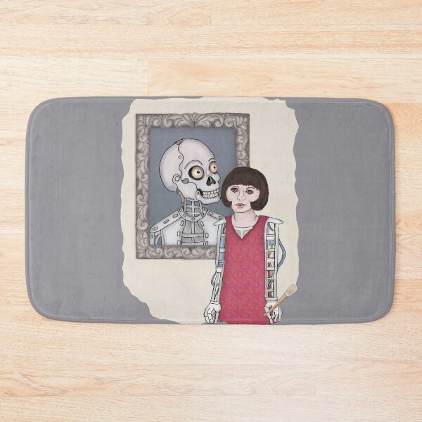 Item preview, Robot Paints Self-Portrait  designed and sold by Full Frog Moon.