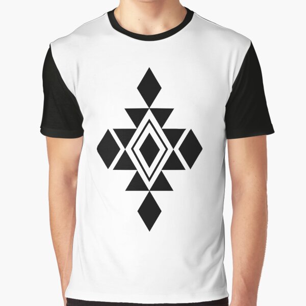 Aztec Boho Design Graphic T-Shirt