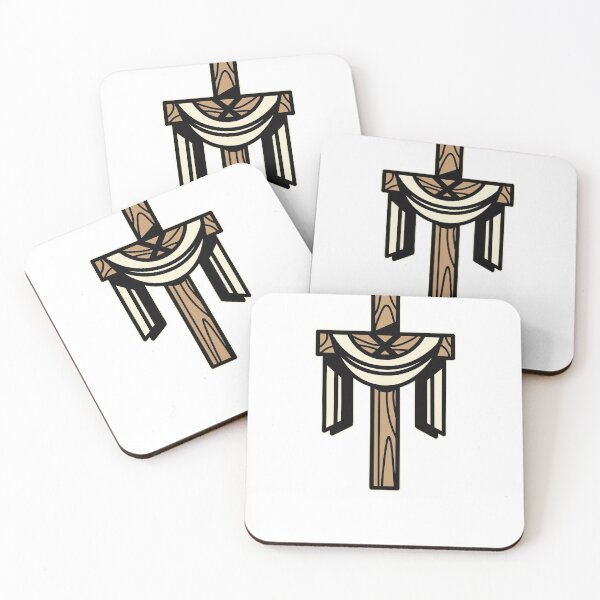 Item preview, He is Risen Vector Cross in Black designed and sold by OraitoShop.