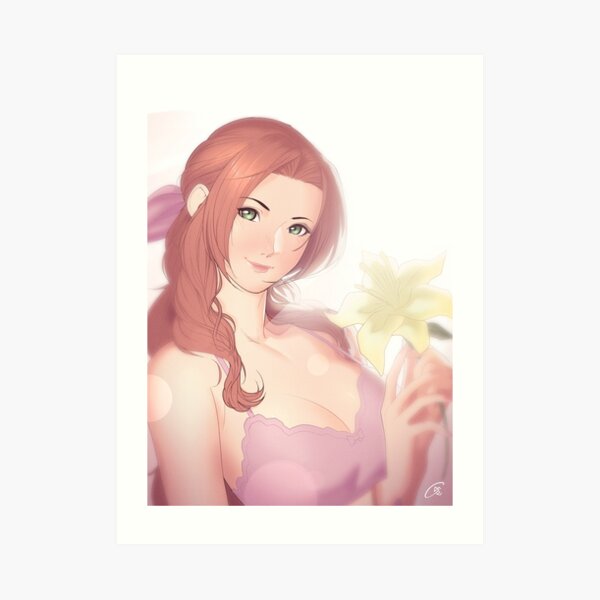 La Lovely - Aerith Gainsborough Art Print