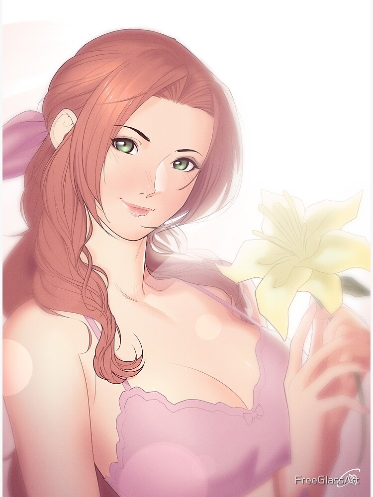 La Lovely - Aerith Gainsborough by FreeGlassArt
