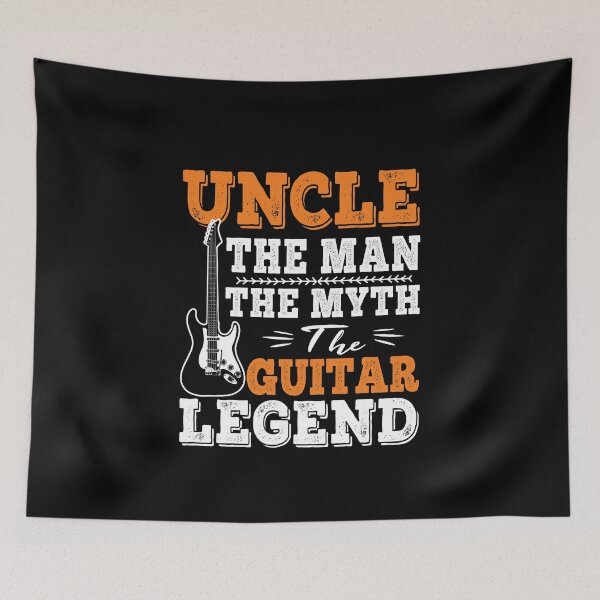 Item preview, Uncle The Man the myth the guitar legend, Cute Family Gift for Uncle, Guitar Design designed and sold by ReadyArt.