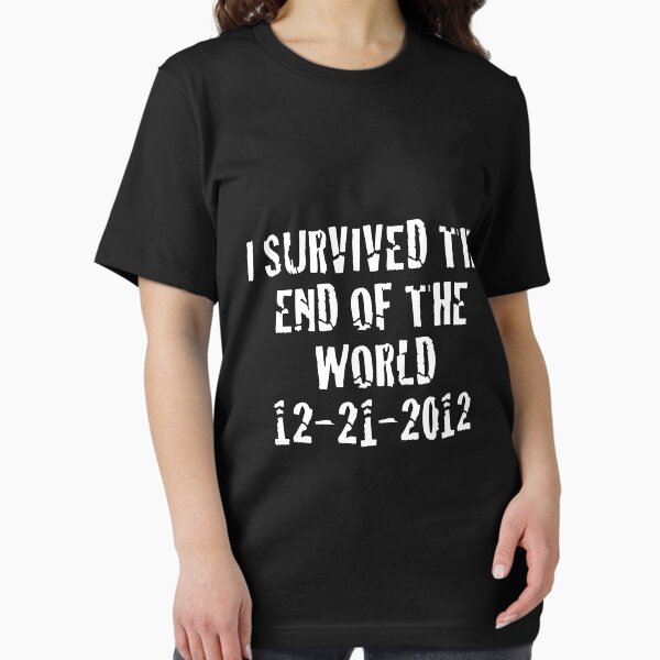 Item preview, I Survived 2012 (White Text) designed and sold by TWCreation.