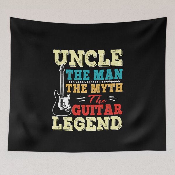 Item preview, Uncle The Man the myth the guitar legend, Cute Family Gift for Uncle, Guitar Design designed and sold by ReadyArt.