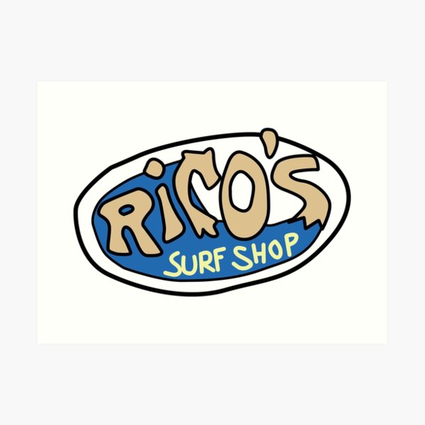 Logo de la boutique Surf de Rico Impression artistique