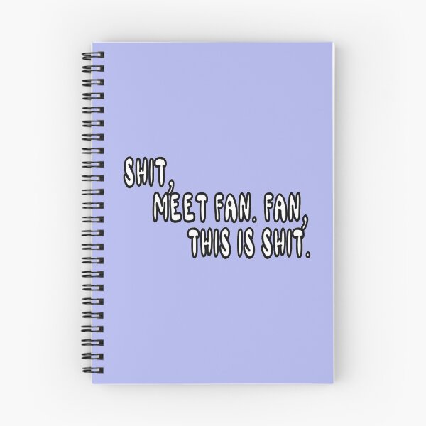 Item preview, Shit, Meet Fan. Fan, This Is Shit. designed and sold by Viktor Kabbach.