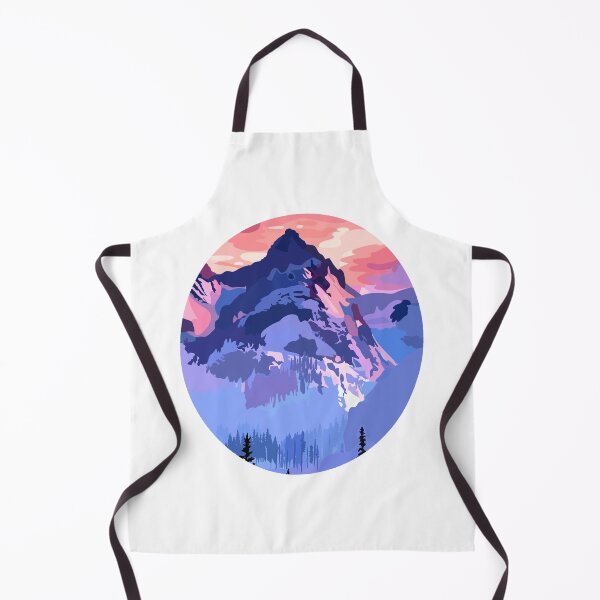 Item preview, Blue and Purple Mountain Sunset designed and sold by stay-grateful.