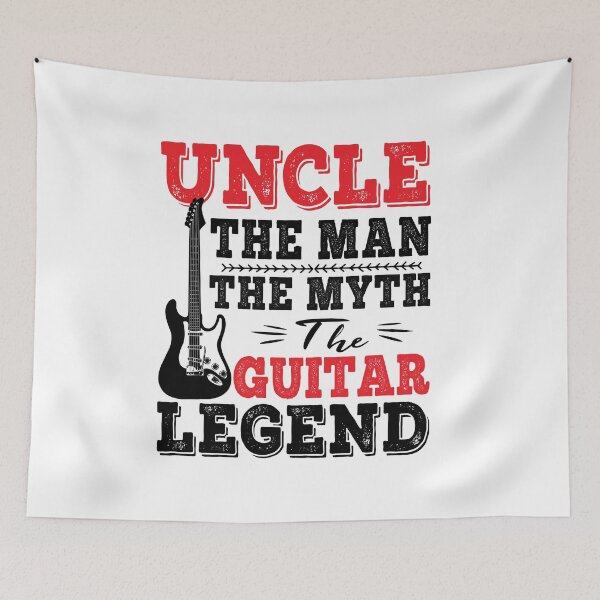 Item preview, Uncle The Man the myth the guitar legend, Cute Family Gift for Uncle, Guitar Design designed and sold by ReadyArt.