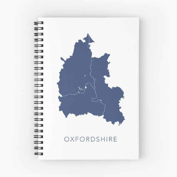 Item preview, Map of Oxfordshire UK designed and sold by By-Danni-Marie.