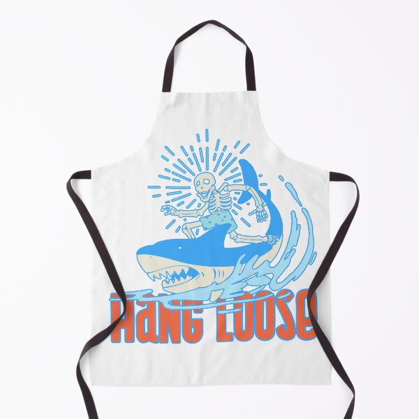 Item preview, Surfing Skeleton Hangin Loose designed and sold by Solsunx.