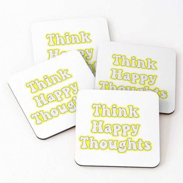 Item preview, Think Happy Thoughts designed and sold by StickersbyVW.