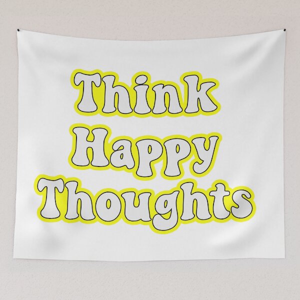 Item preview, Think Happy Thoughts designed and sold by StickersbyVW.