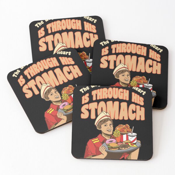 Item preview, The Way to a mans heart is Through his Stomach Funny Chef   designed and sold by Rzelemenz.