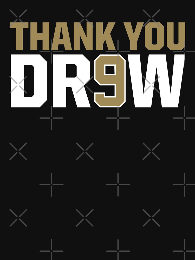 Buy Free shipping 9 Drew Brees New Orleans Saints Thank You Shirt